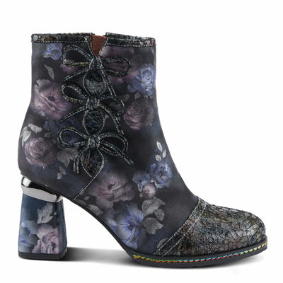 L'Artiste by Spring Step Women's Carre Fashion Boot, Black Multi, 7