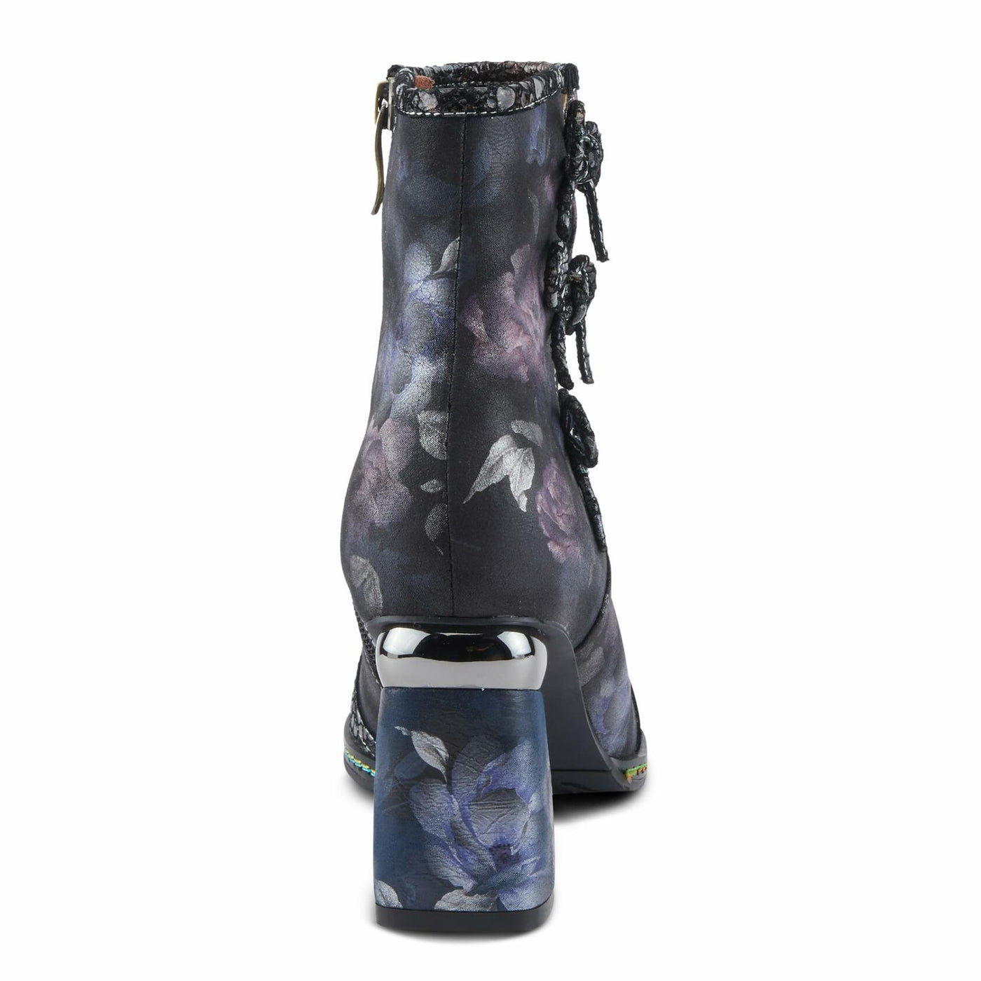 L'Artiste by Spring Step Women's Carre Fashion Boot, Black Multi, 7