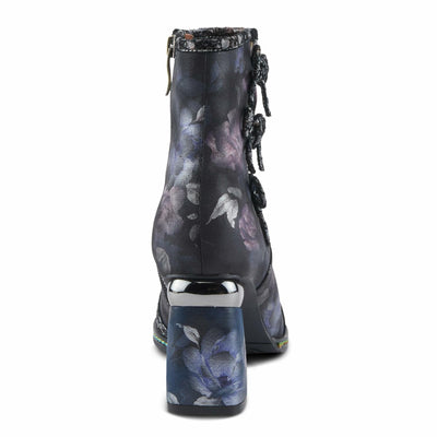 L'Artiste by Spring Step Women's Carre Fashion Boot, Black Multi, 7