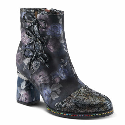 L'Artiste by Spring Step Women's Carre Fashion Boot, Black Multi, 9