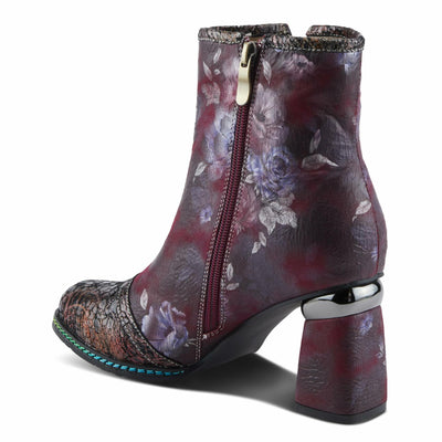 L'Artiste by Spring Step Women's Carre Fashion Boot, Plum Multi, 9