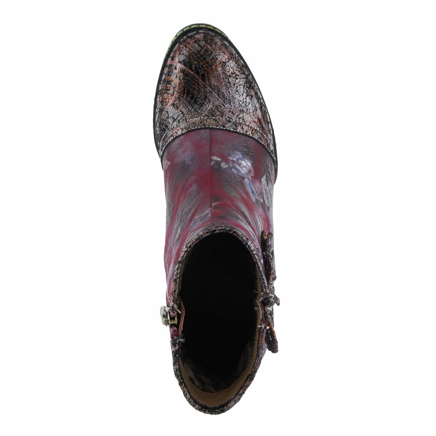 L'Artiste by Spring Step Women's Carre Fashion Boot, Plum Multi, 9