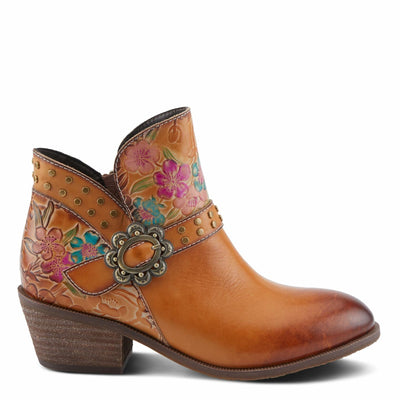 L'Artiste by Spring Step Women's Daintylady Western Boot, Camel Multi, 7