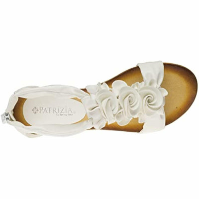 PATRIZIA Women’s Harlequin Sandals, White, 38 M EU (7.5 - 8)