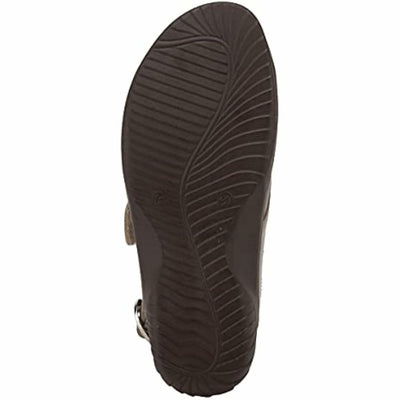 Flexus Women's Aksamala Slingback Sandal Dark Taupe EU 36 / US 5.5-6