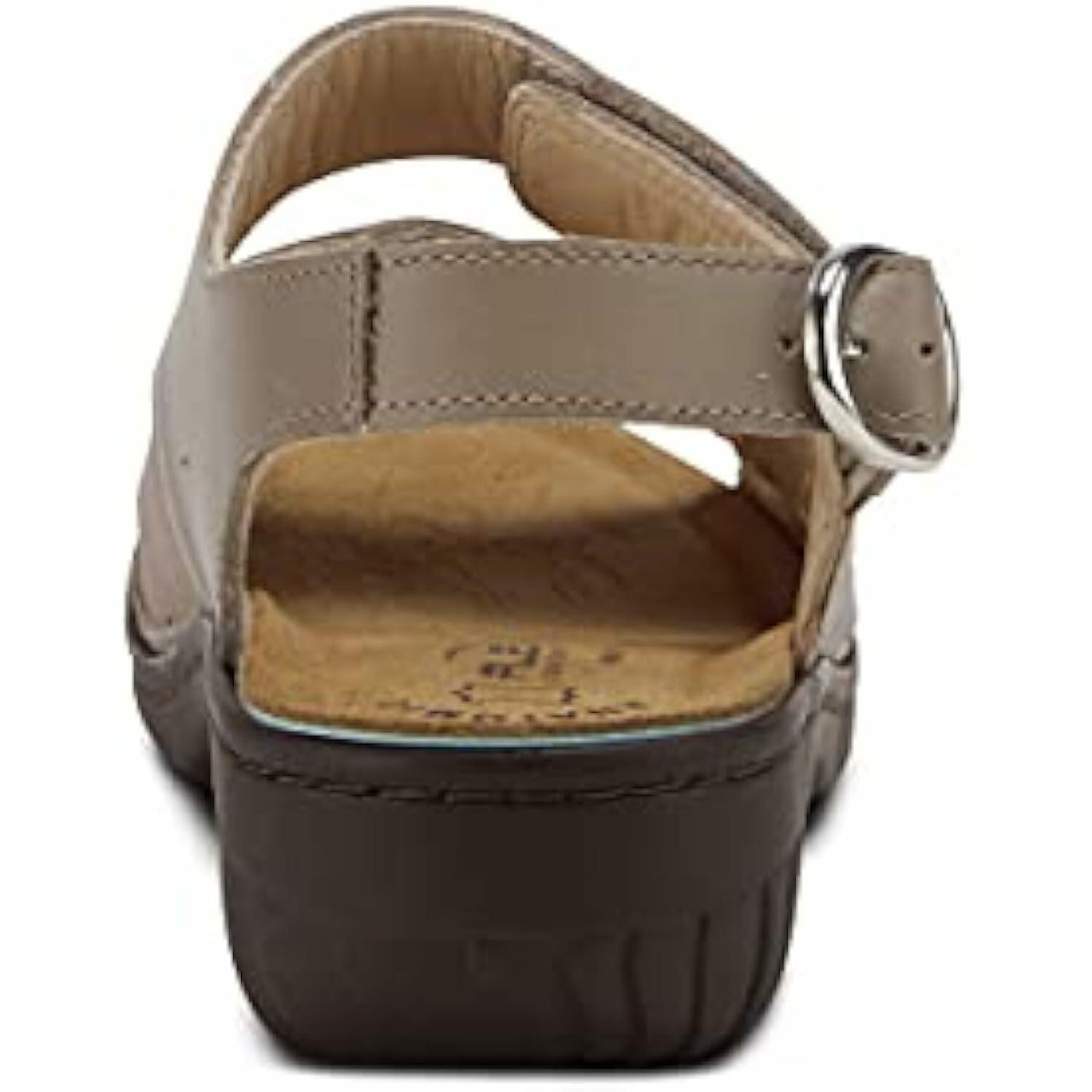 Flexus Women's Aksamala Slingback Sandal Dark Taupe EU 36 / US 5.5-6