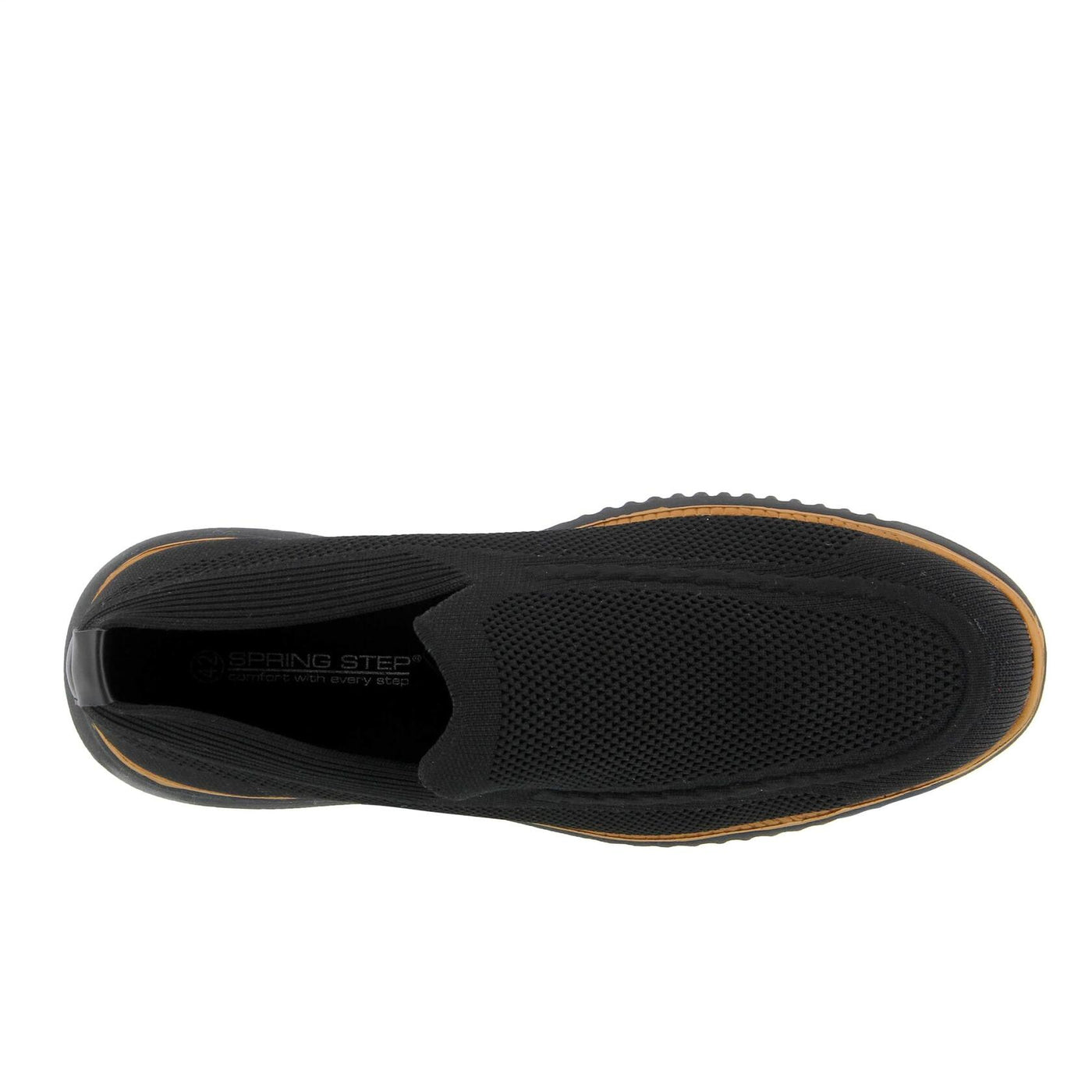 Spring Step Anders Mens Slip-On Shoes - Comfortable Loafer Shoes with Full Length Insole - Lightweight Casual Loafers for Men - Navy EU 43 / US 9.5-10