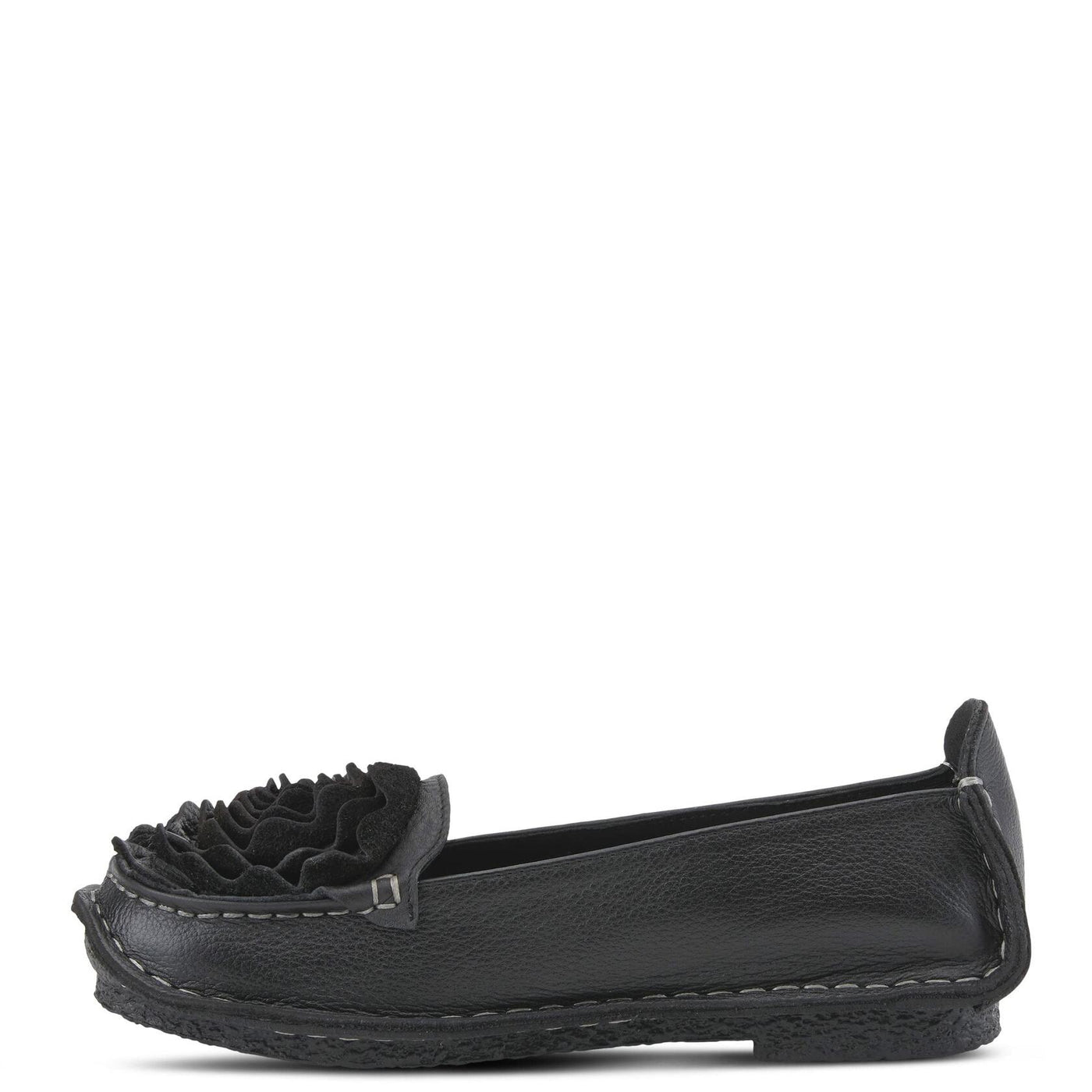 L’Artiste by Spring Step Women's Dezi Flat, Black, 39 EU/8.5 M US
