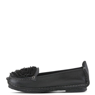 L’Artiste by Spring Step Women's Dezi Flat, Black, 39 EU/8.5 M US