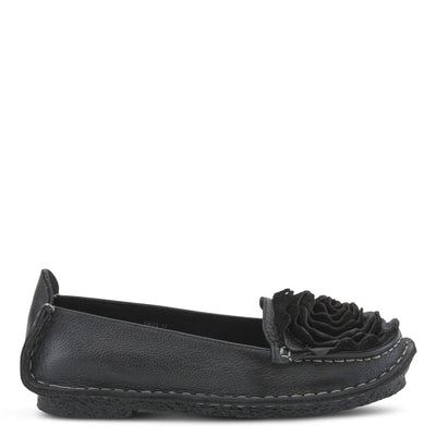 L’Artiste by Spring Step Women's Dezi Flat, Black, 39 EU/8.5 M US