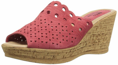 Spring Step Women's NAVA Wedge Sandal, Blue, 35 M EU (US 5 US)