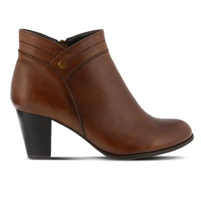 Spring Step Women's Itilia Ankle Bootie, Brown, 37 EU/6.5-7 M US