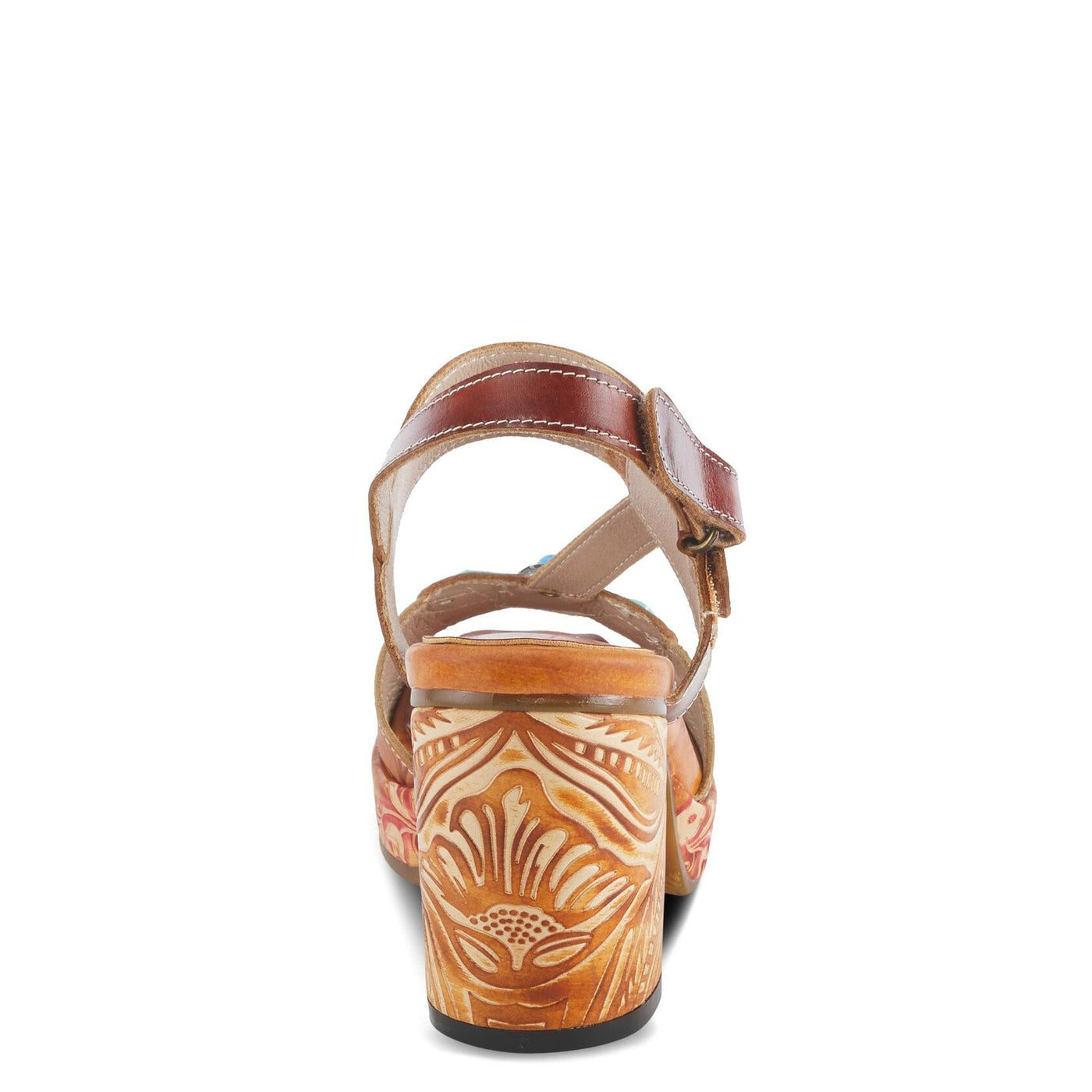 Spring Step L'Artiste Women's Gomma High Heel Sandal Camel Multi EU 42 / US 10.5-11