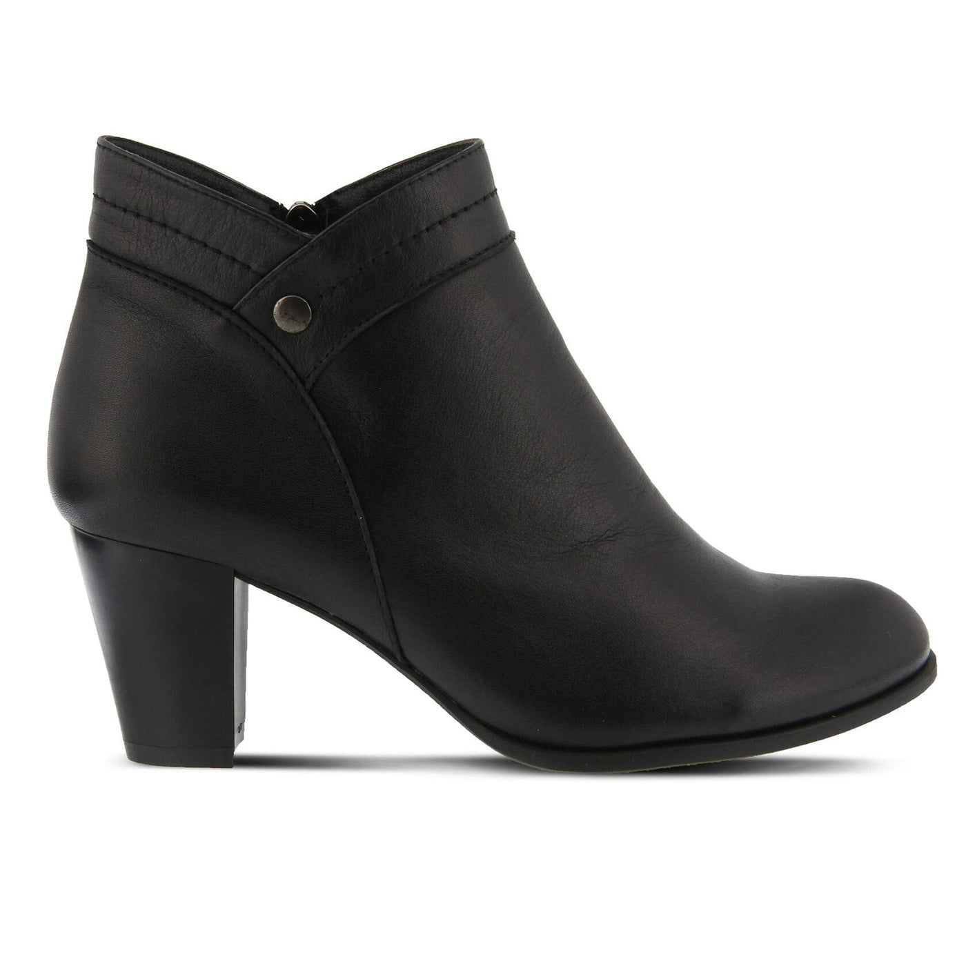 Spring Step Women's Itilia Ankle Bootie, Black, 40 EU/9 M US