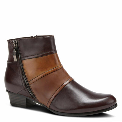 Spring Step Women's OPHELLA Ankle Boot, Black Multi, 8.5