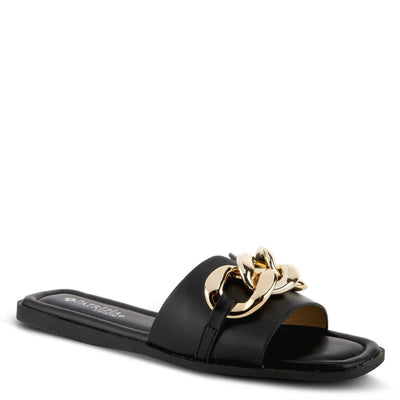 Patrizia Women's Barbee Slide Sandal, Black, 9.5-10