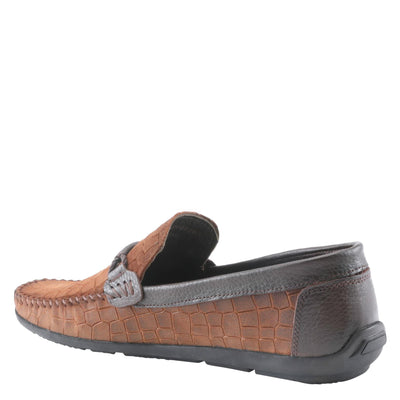 Spring Step Men's Luciano Slip-On Shoe Medium Brown EU 40 / US 7-7.5