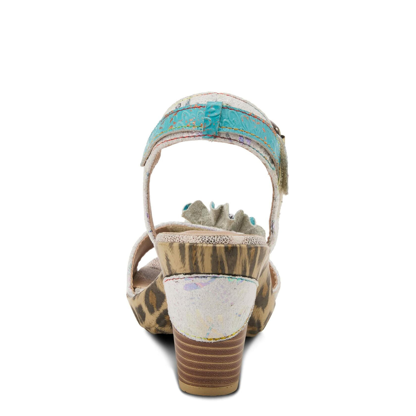 Spring Step L'Artiste Women's Wildcat Quarter Strap Sandal Ice Multi EU 37 / US 6.5-7