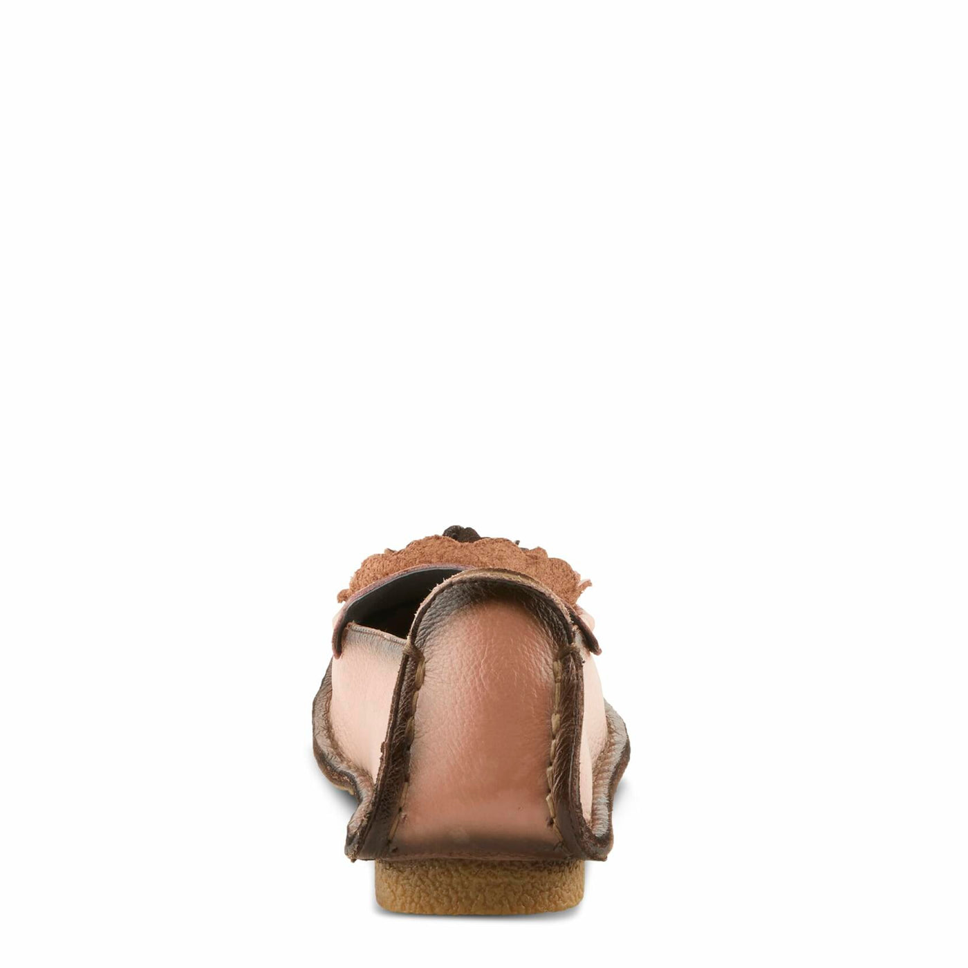 Spring Step L'Artiste Dezi Leather Shoes for Women | Comfortable Slip-On Shoes with Soft Leather Flower | Ladies Casual Flats for Work | Pink EU 42 / US 10.5-11