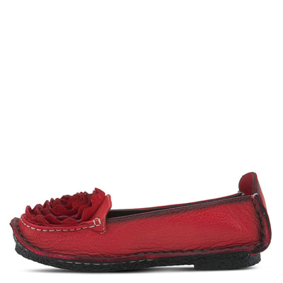 L’Artiste by Spring Step Women's Dezi Flat, Red, 39 EU/8.5 M US