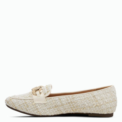PATRIZIA Women's Boucle Slip-On ShoeOff White EU 39 / US 8.5