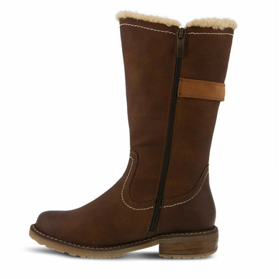 Spring Step womens Mid Calf Boot, Black, 7.5-8 US