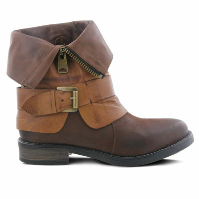 Spring Step womens Mid Calf Boot, Dark Brown, 5.5-6 US