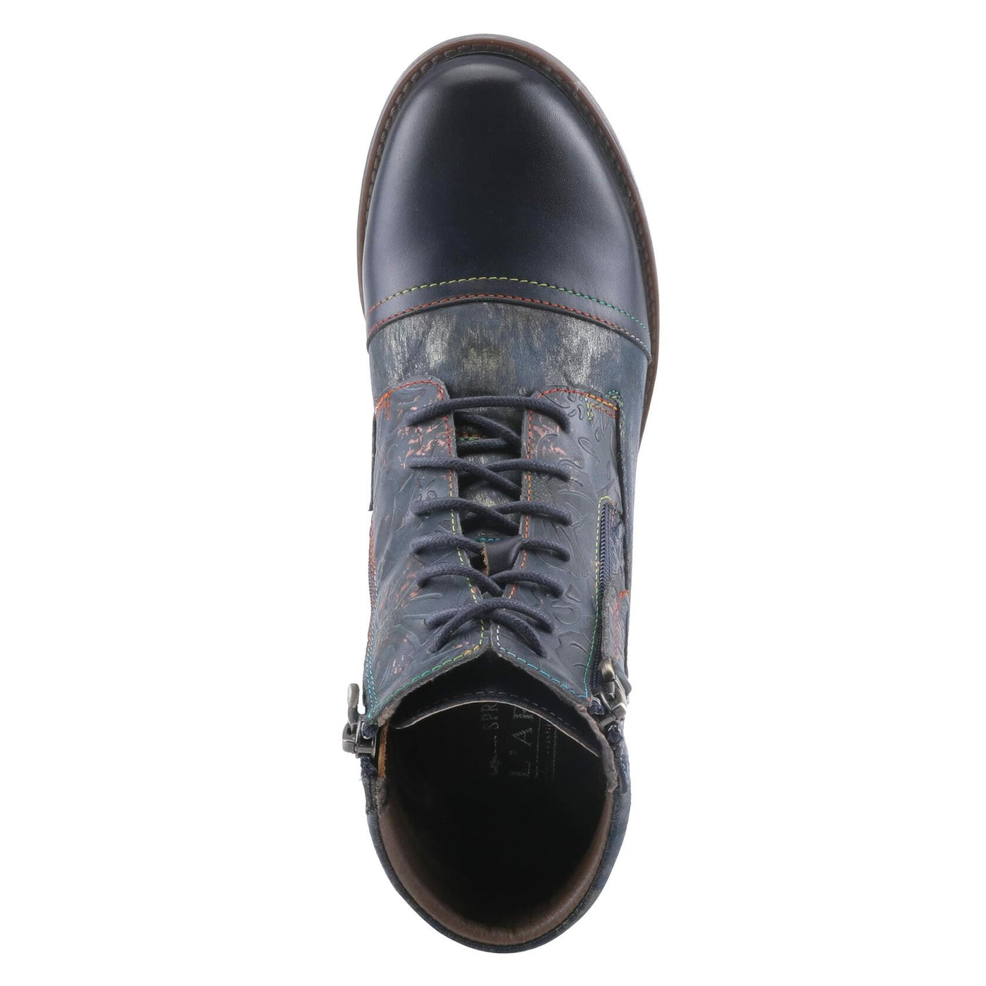 Spring Step L`Artiste Women's Sunsetride Boot Navy Multi EU 36 / US 5.5-6