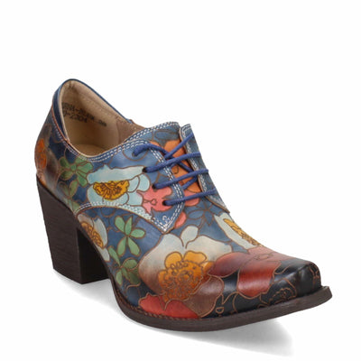 Spring Step L`Artiste Women's Rockinlorna Shootie Blue Multi EU 36 / US 5.5-6