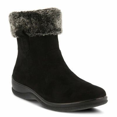 Flexus by Spring Step Women's Sanbe Snow Boot, Black, 37 EU/6.5-7 M US