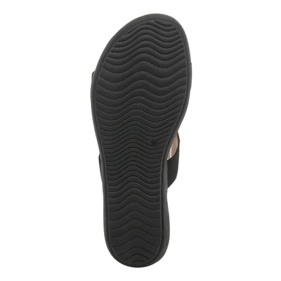 PATRIZIA Women's Twirling Slide Sandal Black EU 39 / US 8.5