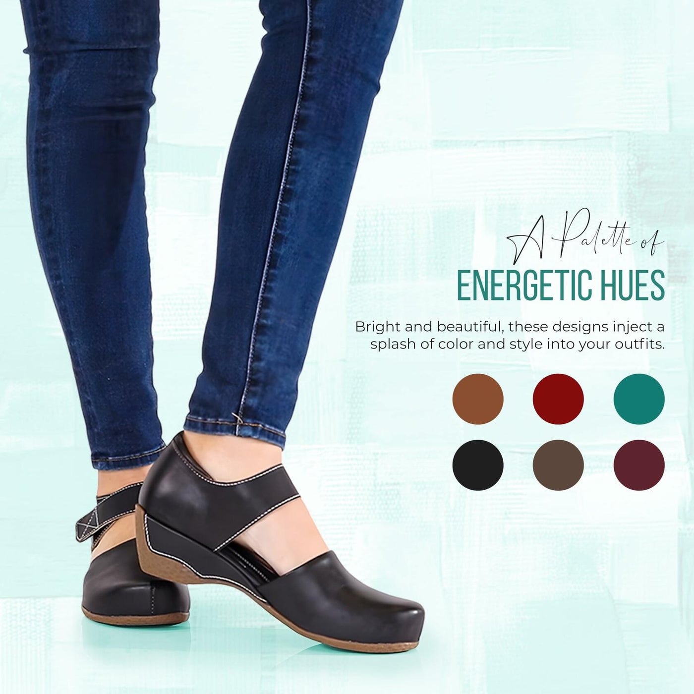 L’Artiste by Spring Step Women's Gloss Mary Jane Flat, Turquoise, 42 EU/10.5-11 M US