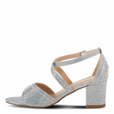 PATRIZIA Women's Delamore Open-Toe Sandal Silver EU 38 / US 7.5-8