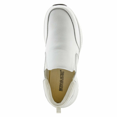 Spring Step Professional Men's Whitaker Slip-On Shoes White EU 42 / US 10.5-11