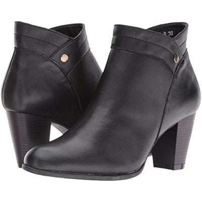 Spring Step Women's Itilia Ankle Bootie, Black, 41 EU/9.5-10 M US