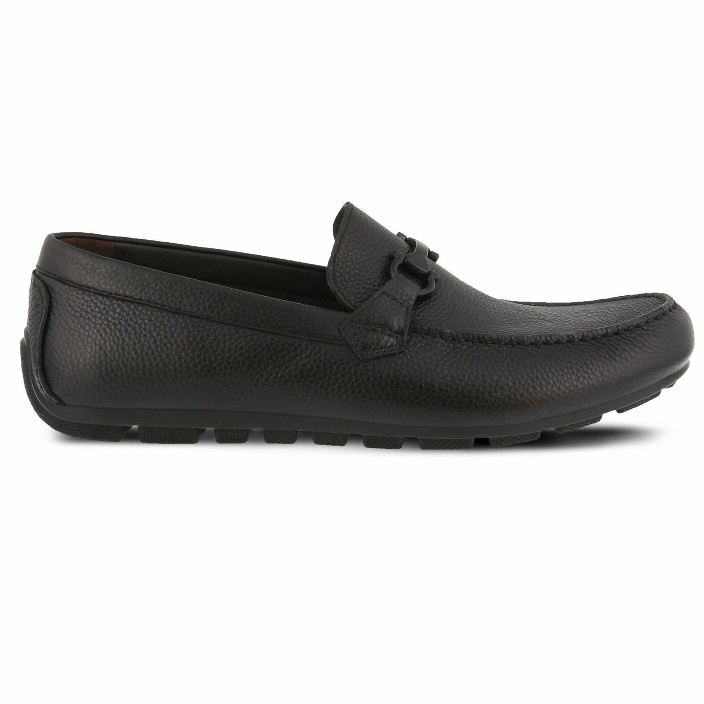 Spring Step Men Jarrett Loafer Flat, BLACK,6 M US