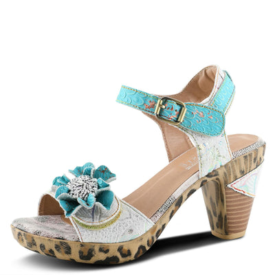 Spring Step L'Artiste Women's Wildcat Quarter Strap Sandal Ice Multi EU 39 / US 8.5