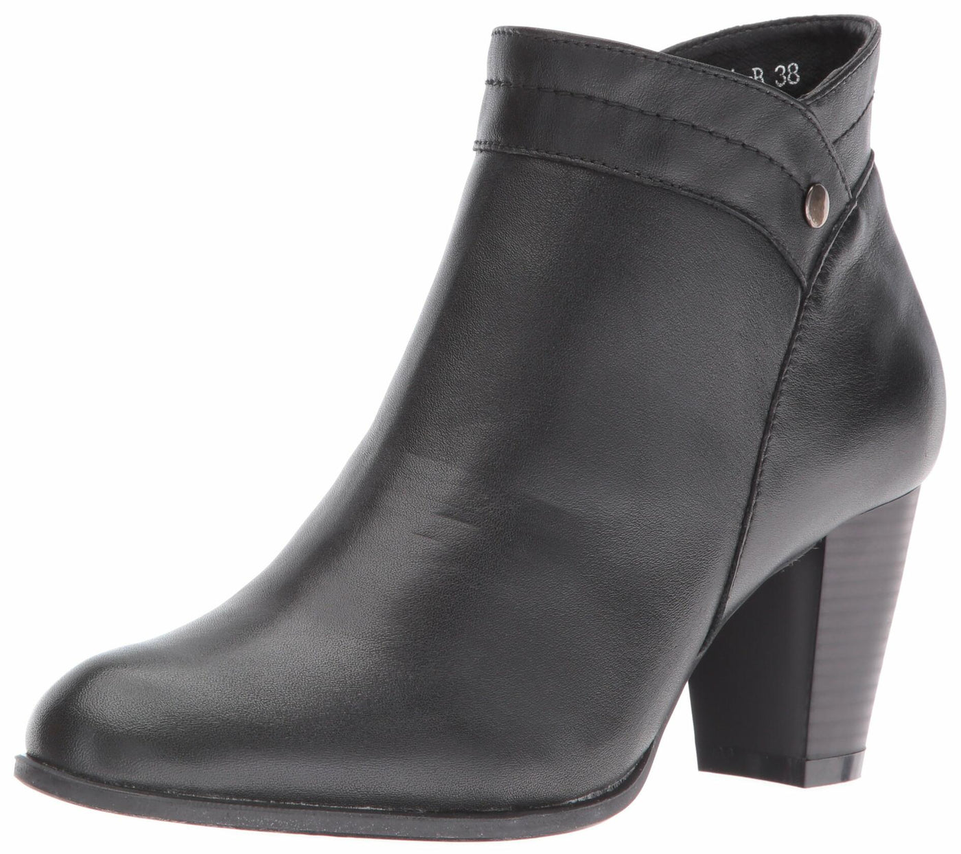 Spring Step Women's Itilia Ankle Bootie, Black, 42 EU/10.5-11 M US