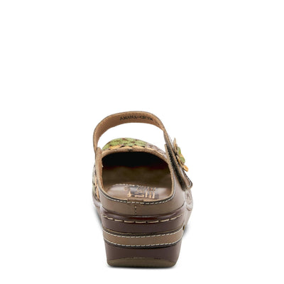 Spring Step L'Artiste Women's Anana Clog Beige Multi EU 41 / US 9.5-10