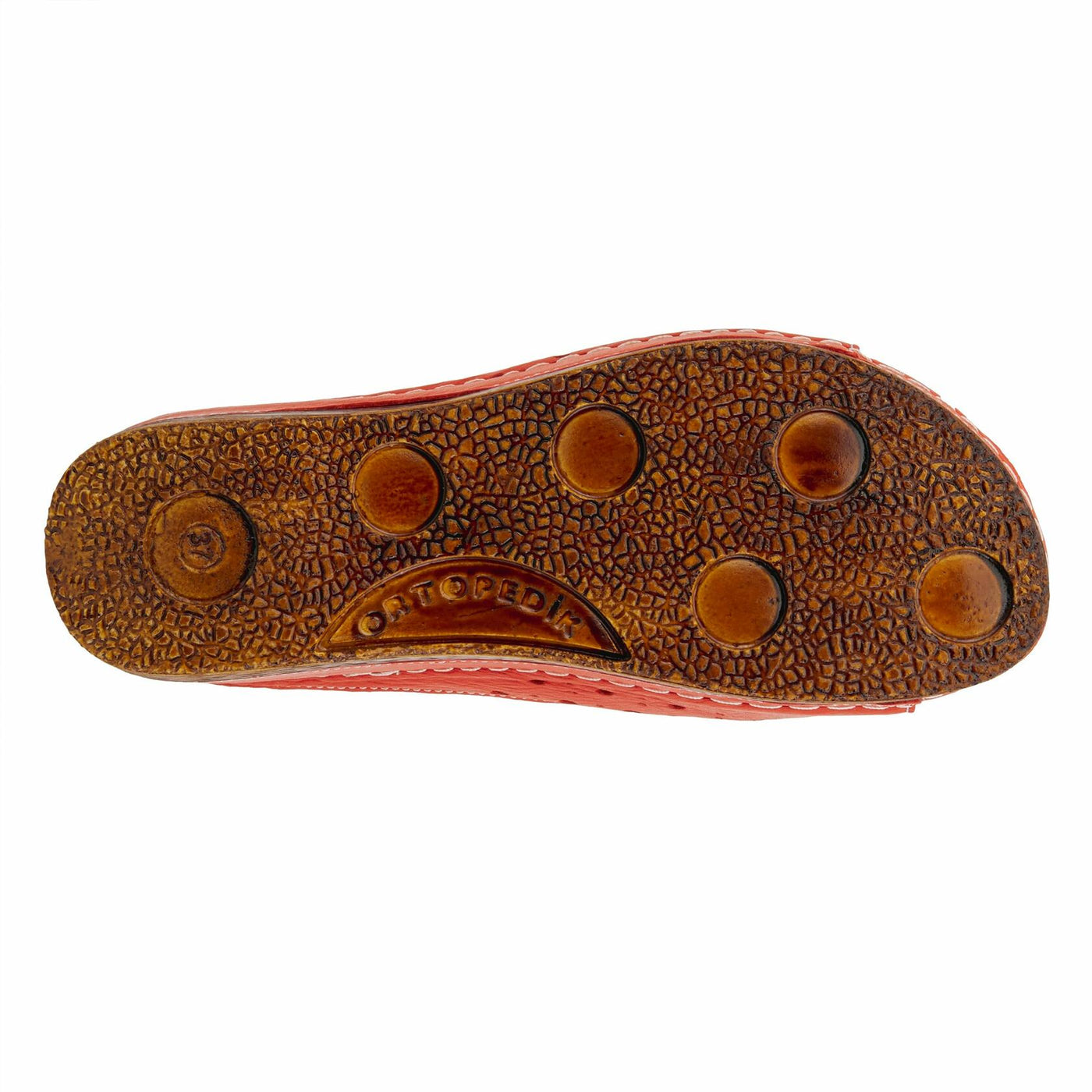 Spring Step Women's Flowerchild Slide Sandal Red EU 41 / US 9.5-10