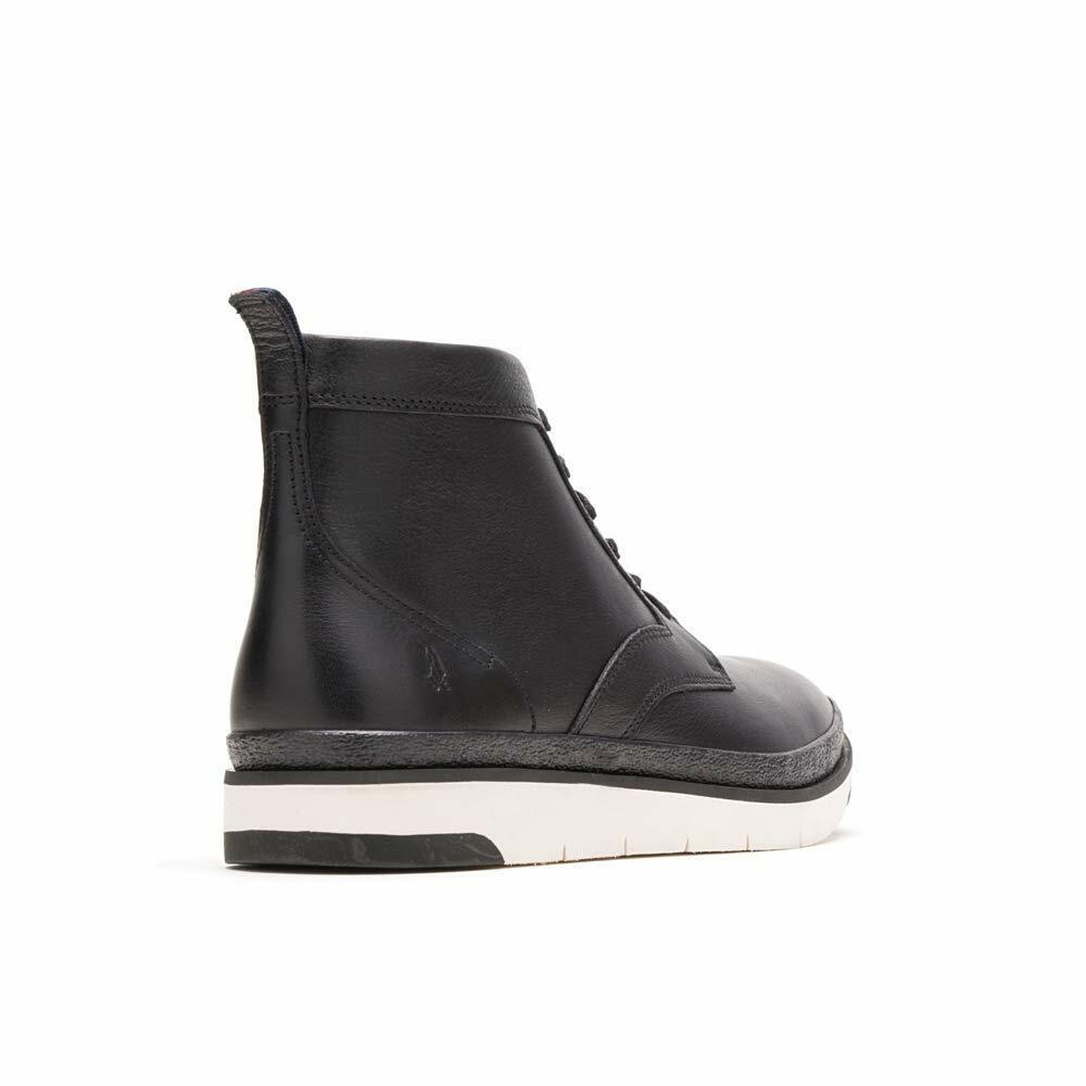 Hush Puppies Men's Caleb PT Boot Ankle, Black Leather, 9 M US