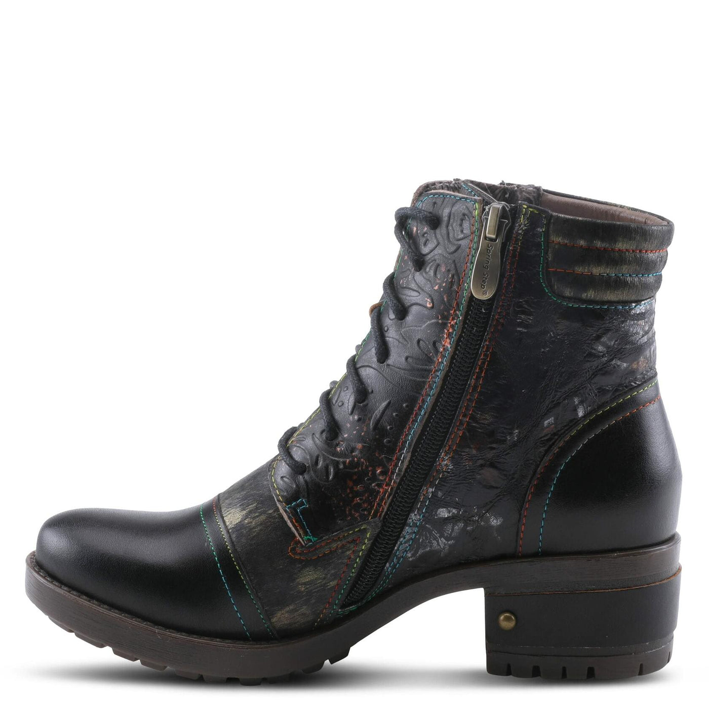 Spring Step L`Artiste Women's Sunsetride Boot Black Multi EU 37 / US 6.5-7