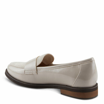 PATRIZIA NOLDIN Women’s Slip-On Loafer – Faux Suede & Patent Combo with Cushioned Insole