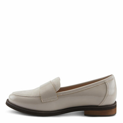 PATRIZIA NOLDIN Women’s Slip-On Loafer – Faux Suede & Patent Combo with Cushioned Insole