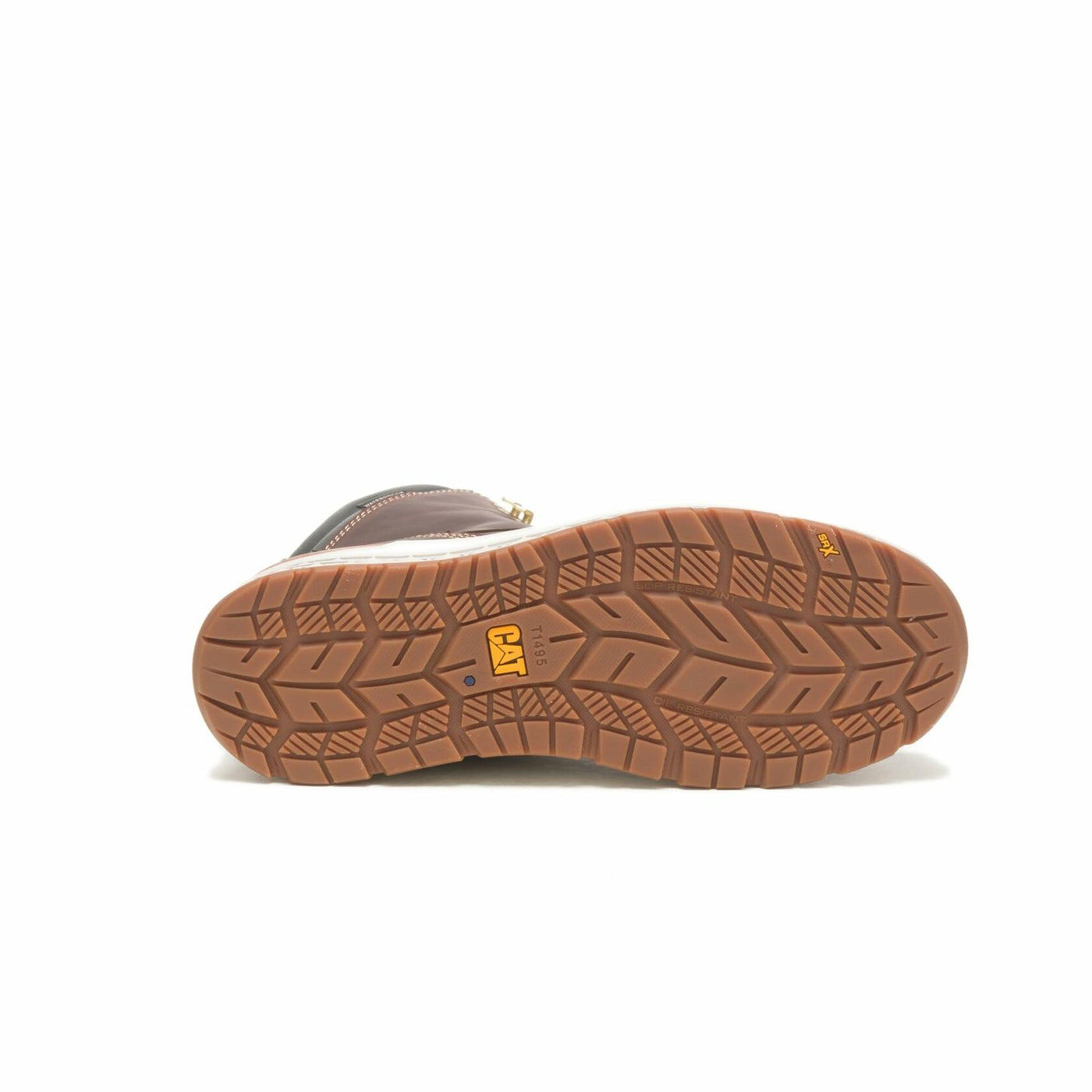 CAT Footwear Impact Waterproof Composite Toe Construction Boot, Mens Friar Brown, 11.5