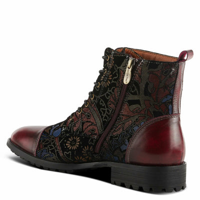 Spring Step L'Artiste Men's Elton Leather Bootie Cabernet Multi EU 47 / US 13