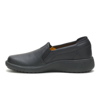 Cat Footwear Women's Prorush Sr+ Slip on Wmn Food Service Shoe, Black, 5.5