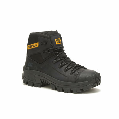 Caterpillar Invader Hiker Waterproof Composite Toe Work Boot Men Black