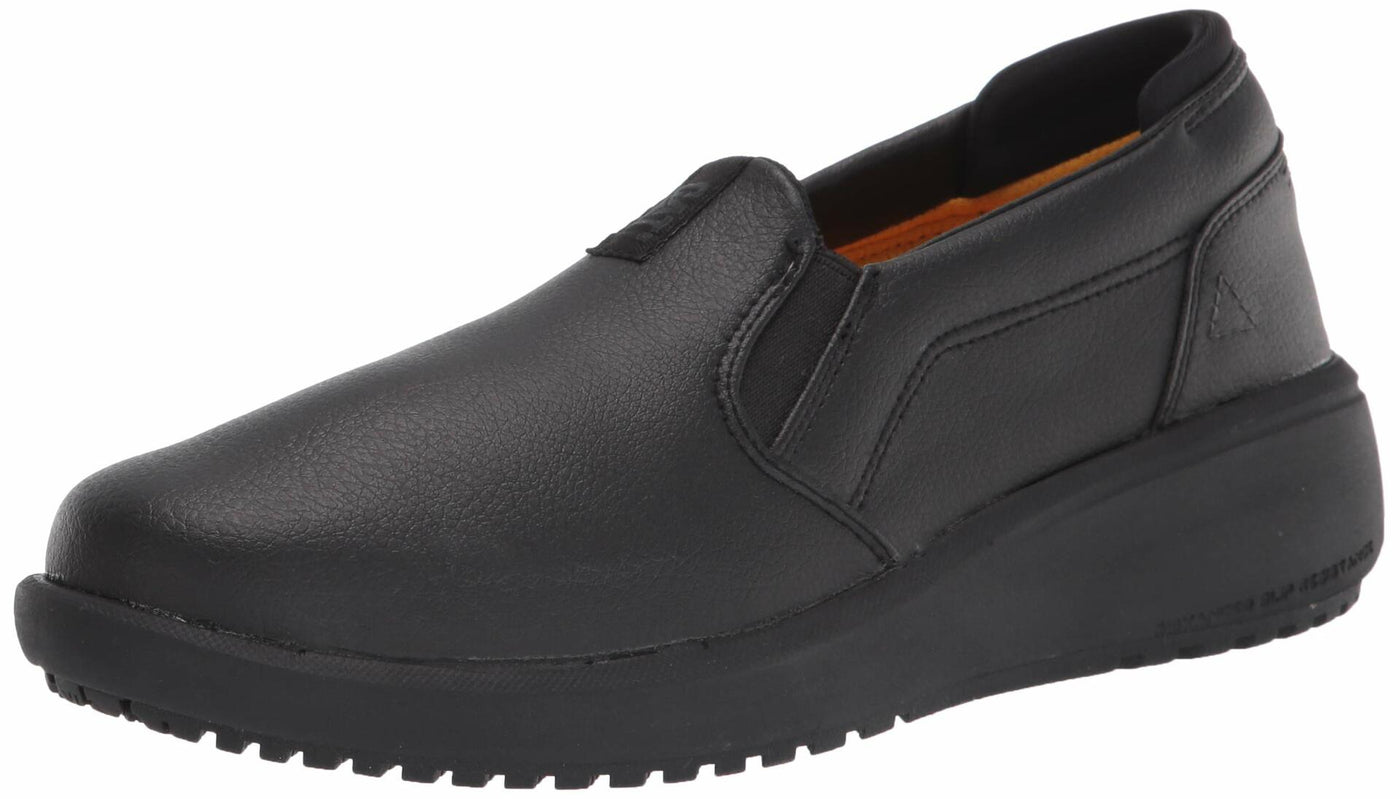 Cat Footwear Women's Prorush Sr+ Slip on Wmn Food Service Shoe, Black, 5.5