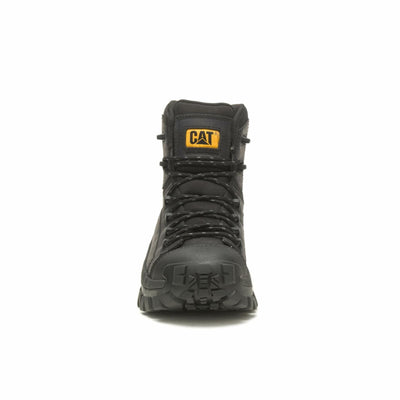 Caterpillar Invader Hiker Waterproof Composite Toe Work Boot Men Black